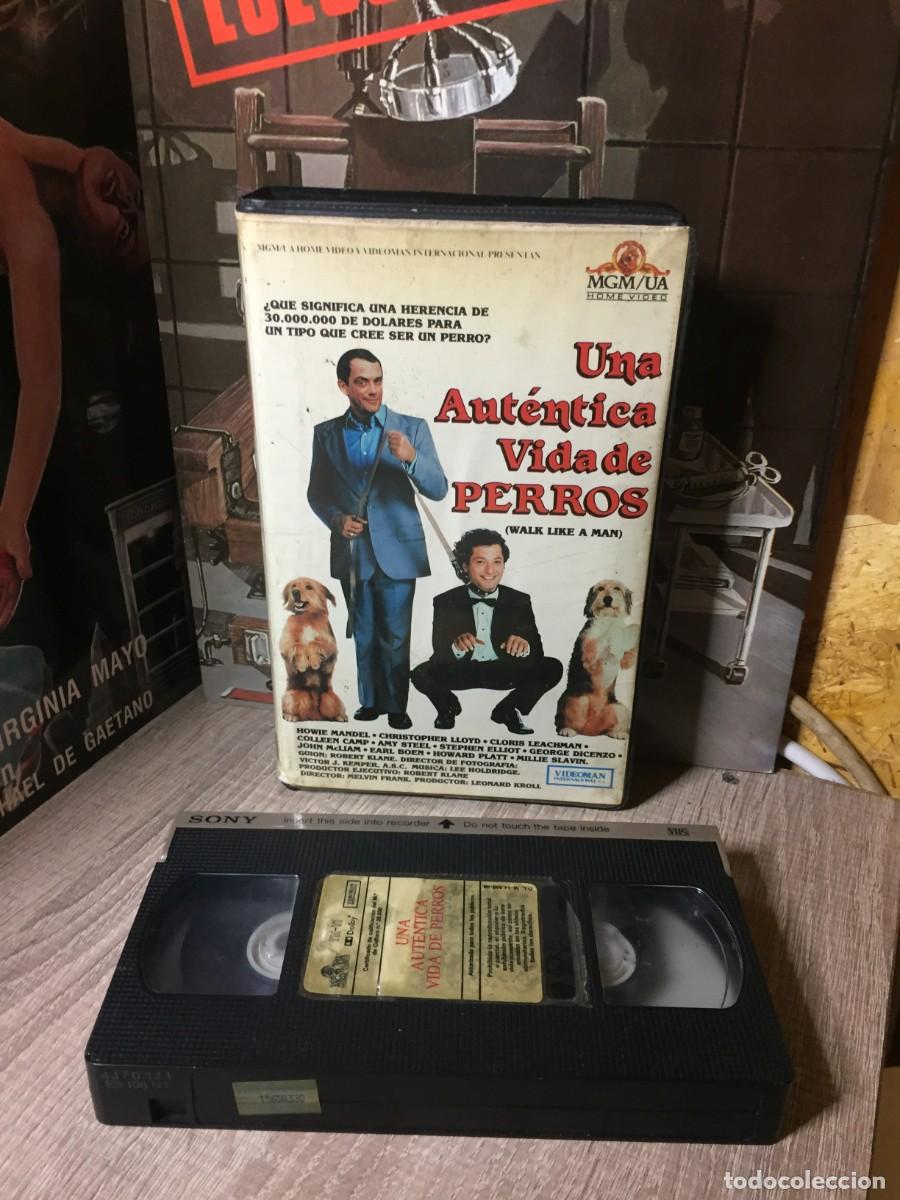 Cine: Vhs Una autentica vida de perros