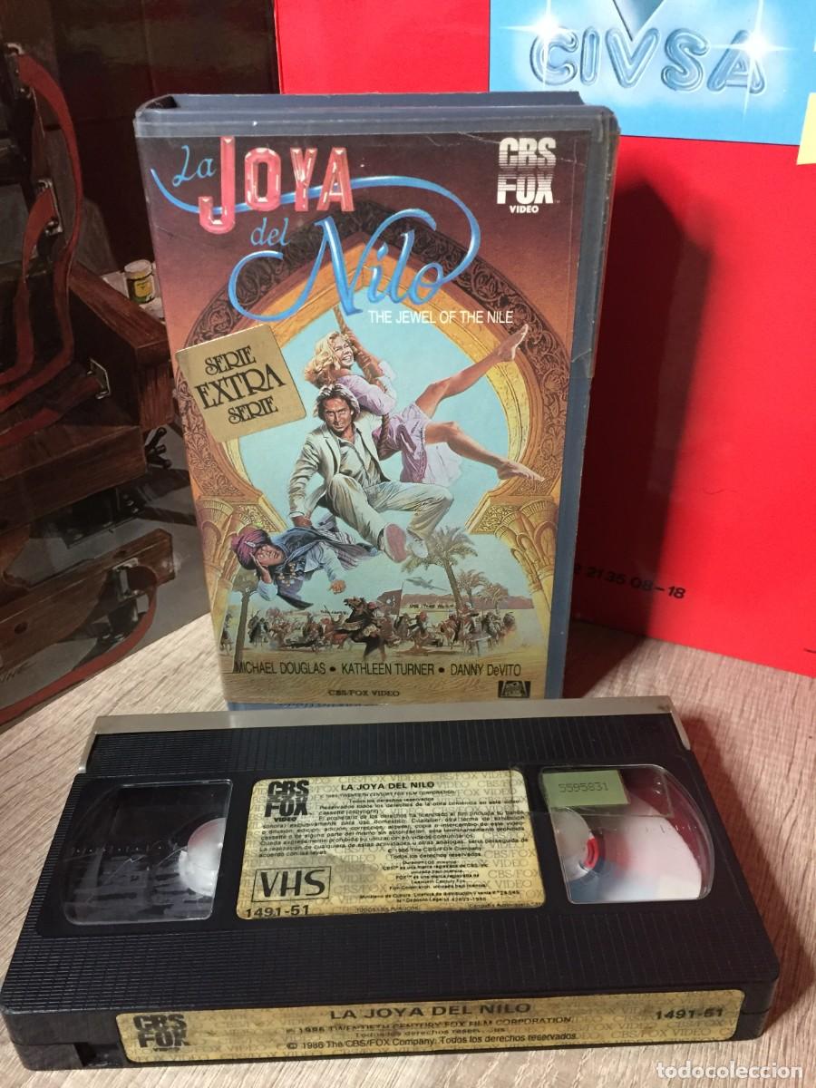 Cine: Vhs La joya del nilo - Michael Douglas, Kathleen Turner, Danny DeVito