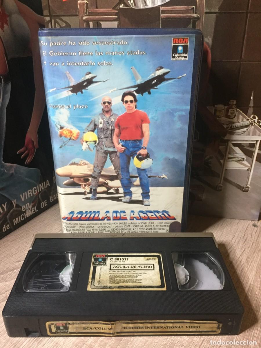 Cine: Vhs Aguila de acero - Louis Gossett