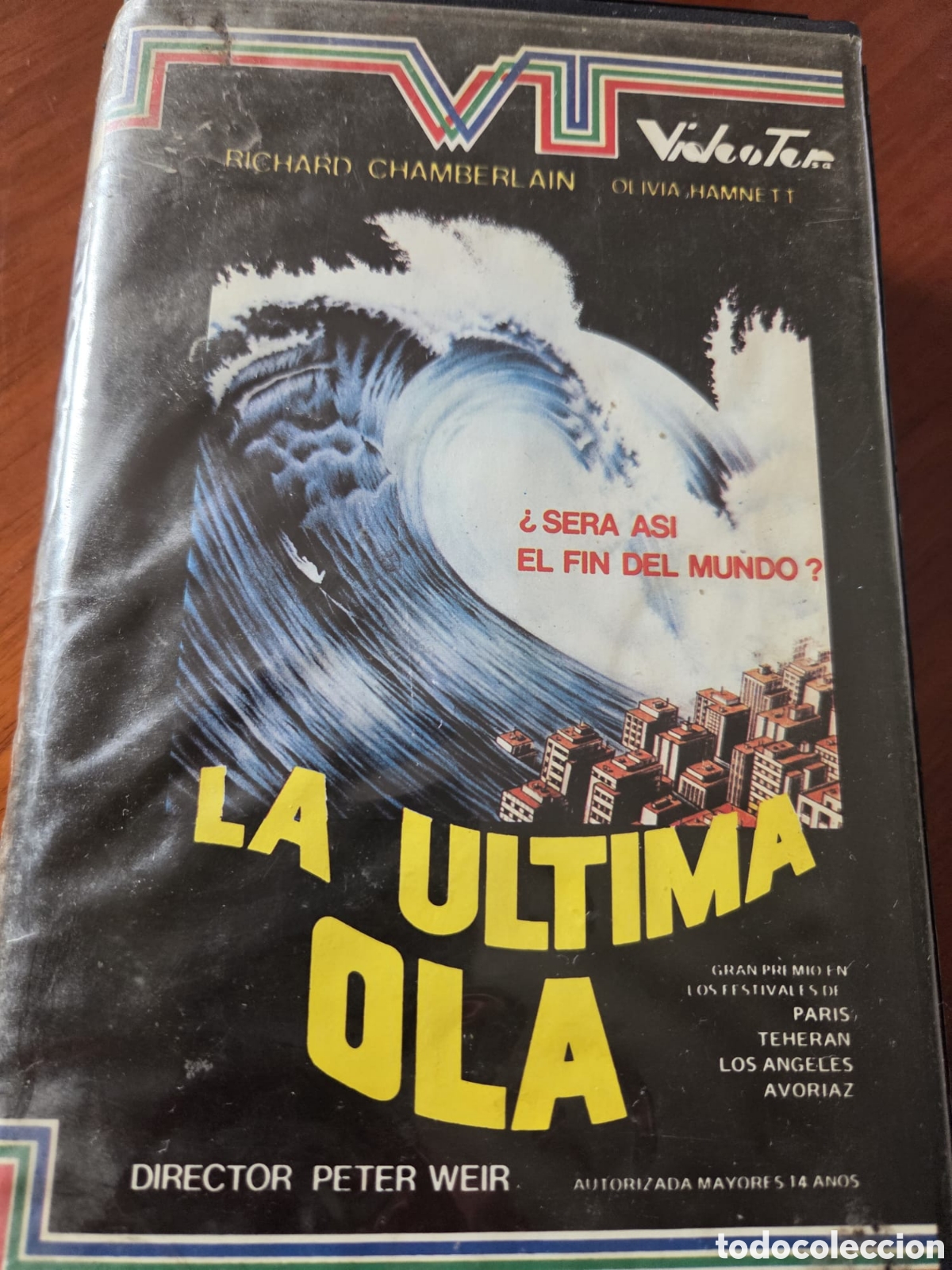 Cine: LA ULTIMA OLA ( Richard Chamberlainn) 1a Edici&oacute;n de Videoclub