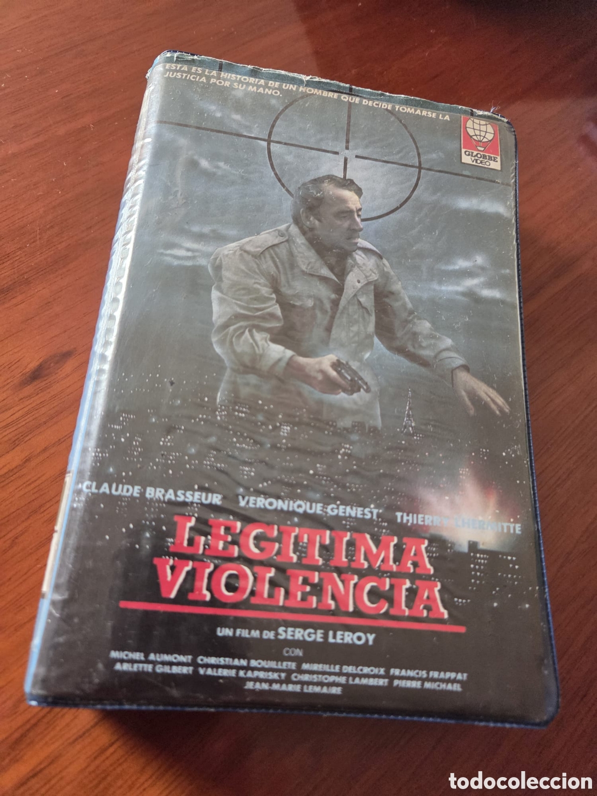 Cine: VHS LEGITIMA VIOLENCIA GLOBE VIDEO