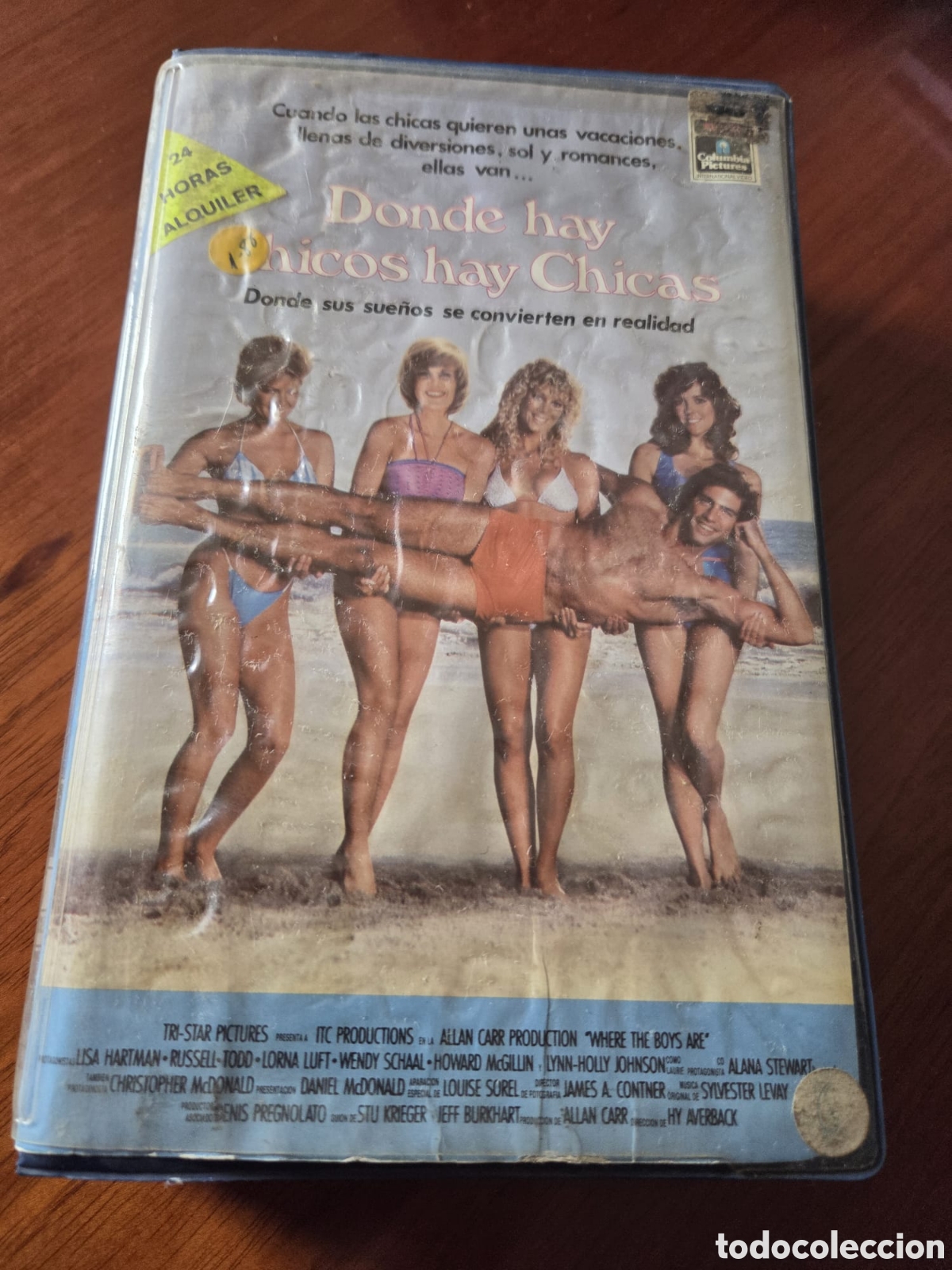 Cine: VHS DONDE HAY CHICOS HAY CHICAS