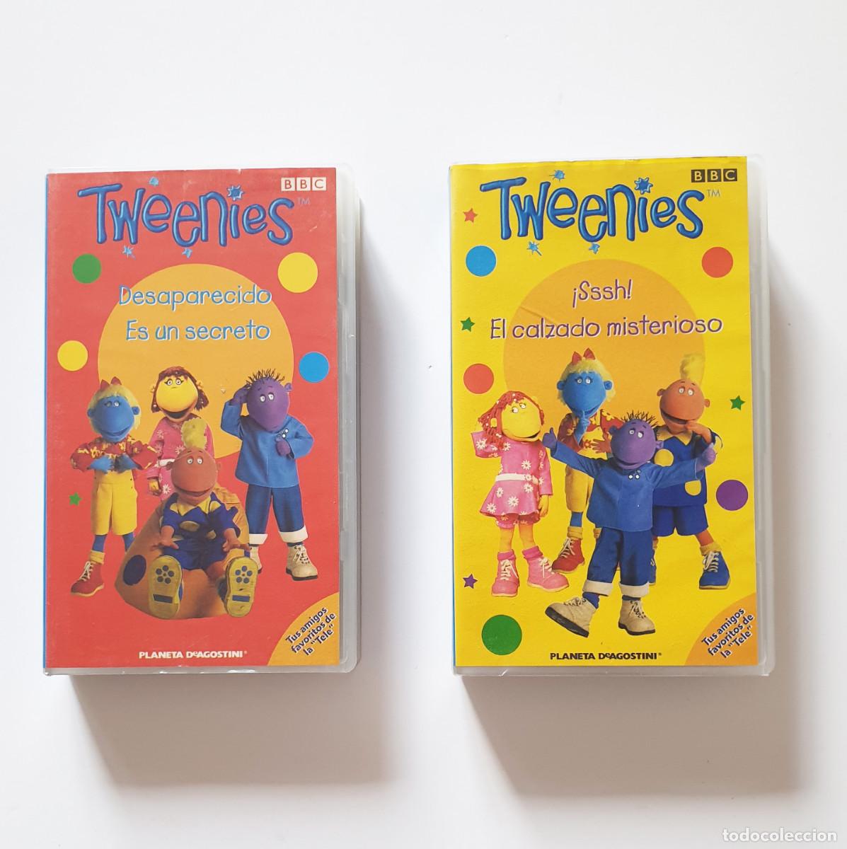 Cine: Lote 2 VHS TWEENIES: Desaparecido/Es un secreto + El calzado misterioso. PLANETA DeAGOSTINI. &iexcl;RAROS!