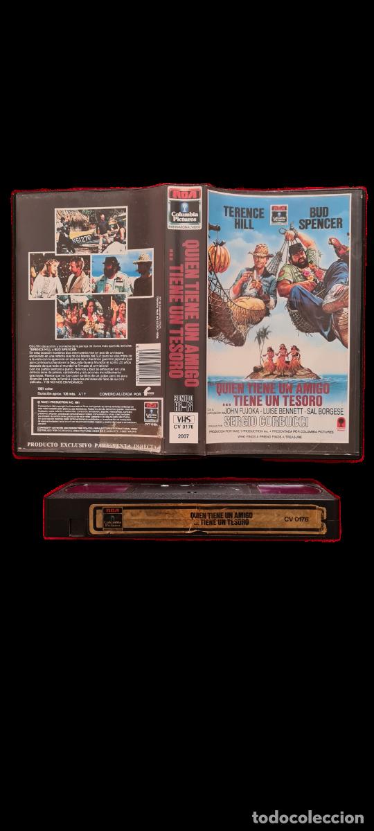 Cine: VHS quien tiene un amigo tiene un tesoro - bud y terence