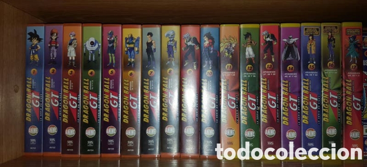Cine: Colecci&oacute;n Completa VHS Dragon Ball GT &ndash; 17 Vol&uacute;menes Originales Anime VHS | Edici&oacute;n Coleccionista Re