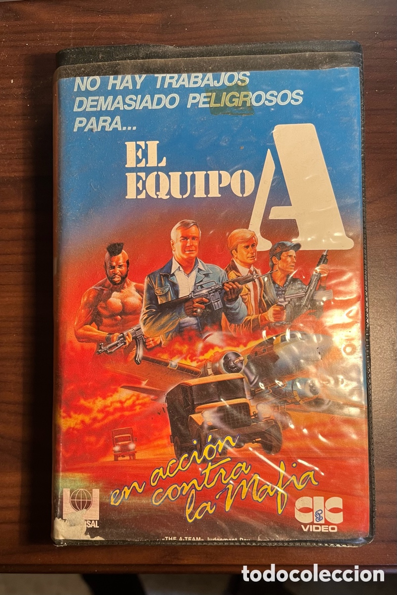Cine: El Equipo A, vhs, procedente de videoclub