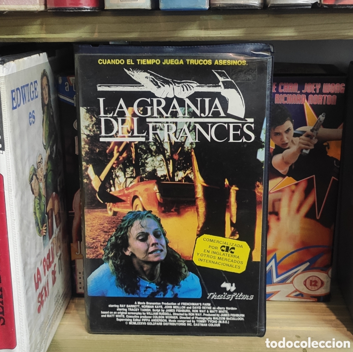 Cine: VHS LA GRANJA DEL FRANCES Rareza Descatalogada Terror Suspense VideoVips