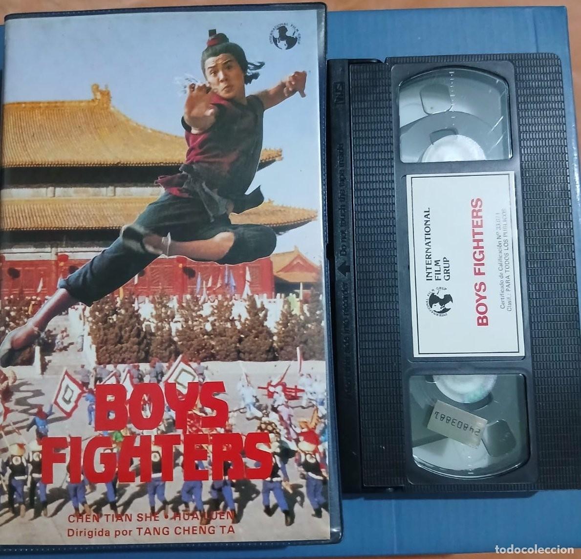 Cine: BOYS FIGHTERS &bull; Tang Cheng Ta, Chen Tian She &bull; Artes Marciales &bull; VHS