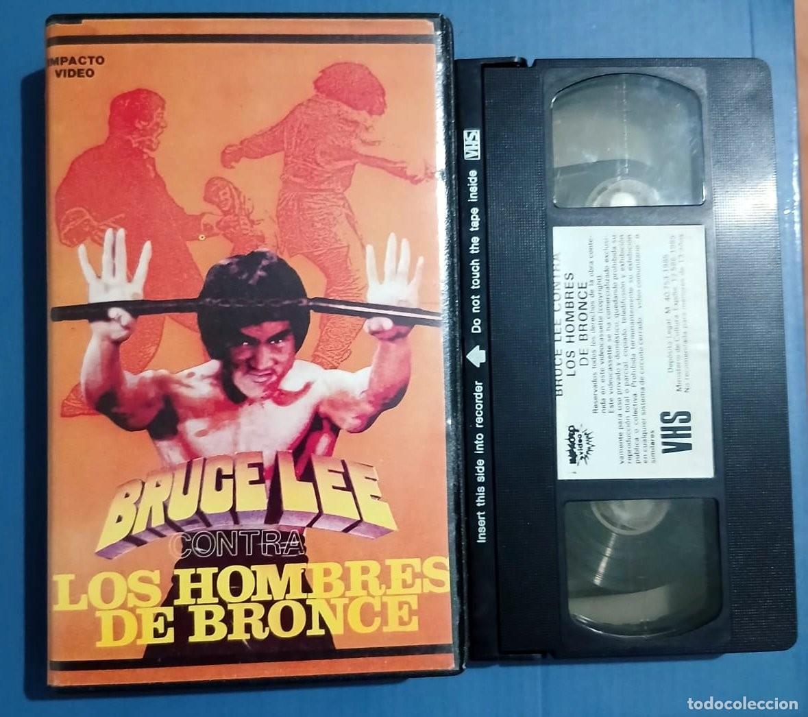 Cine: BRUCE LEE CONTRA LOS HOMBRES DE BRONCE &bull; Artes Marciales &bull; VHS