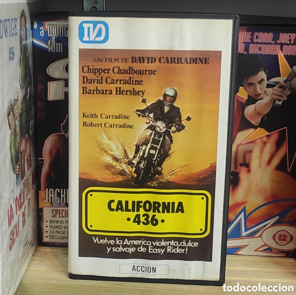 Cin&eacute;ma: VHS CALIFORNIA 436 Rareza Retro Road Movie de Colecci&oacute;n