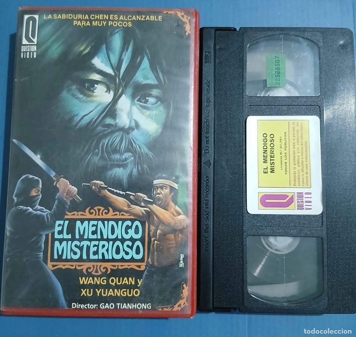 Cine: EL MENDIGO MISTERIORO &bull; ARTES MARCIALES &bull; VHS