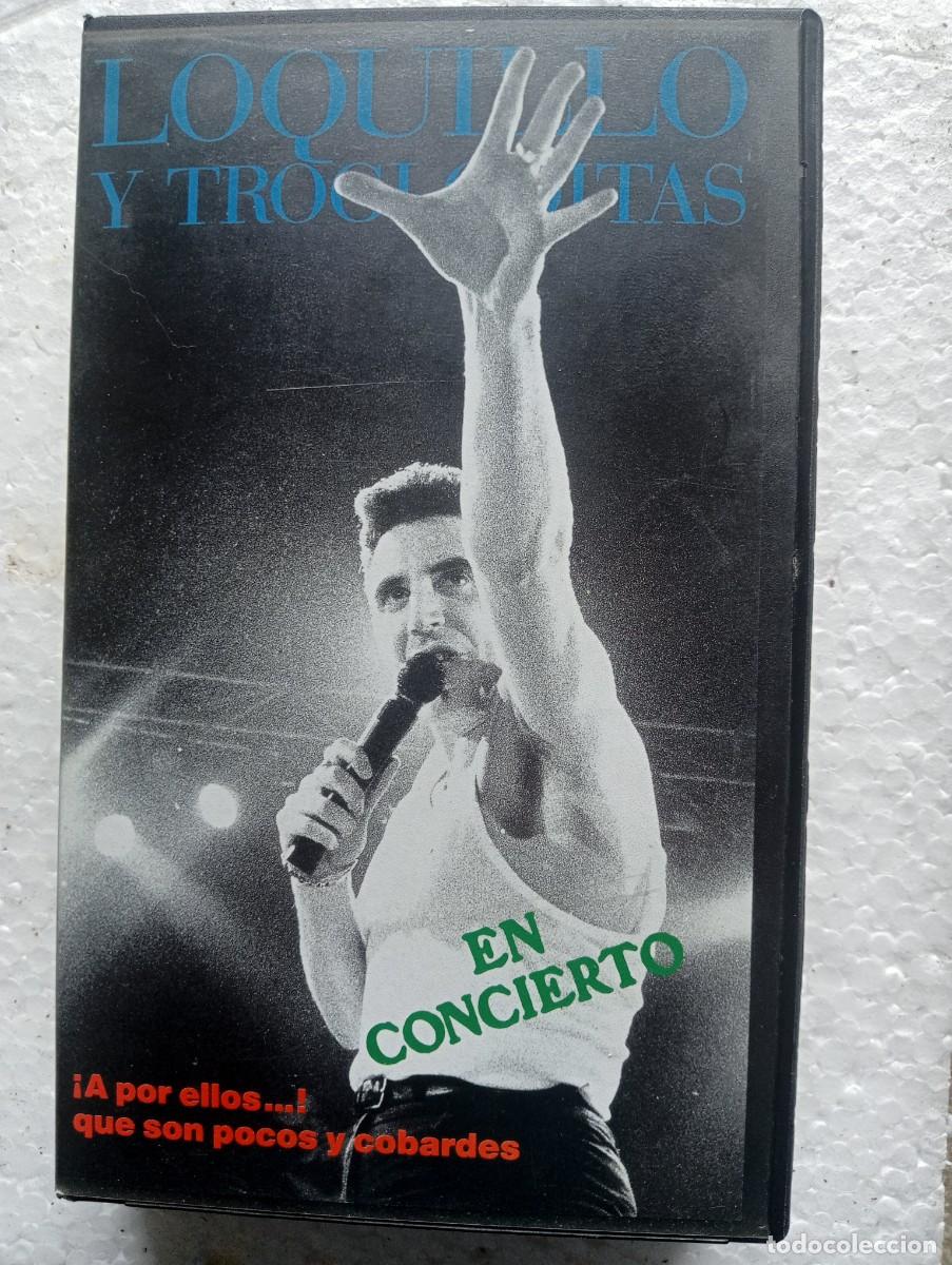 Cine: Loquillo Y Trogloditas - En Concierto &iexcl;A Por Ellos...! Que Son Pocos Y Cobardes (VHS, PAL) 1989