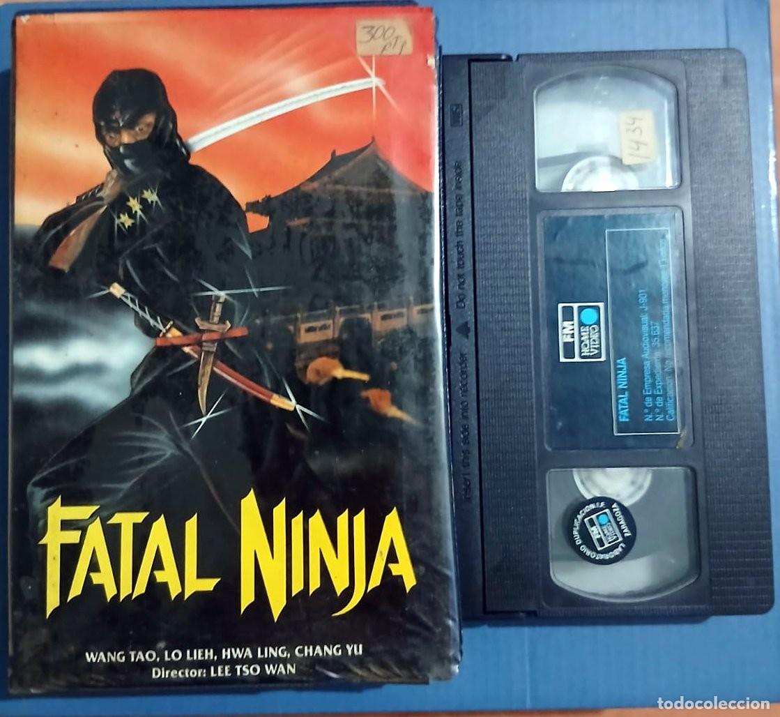 Cine: FATAL NINJA &bull; ARTES MARCIALES &bull; VHS