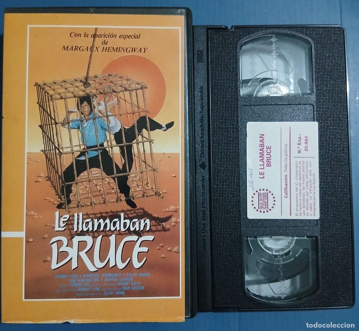 Cine: LE LLAMABAN BRUCE &bull; ARTES MARCIALES &bull; VHS