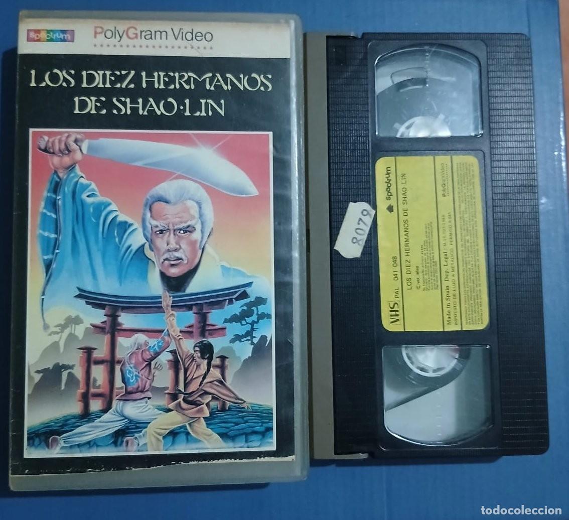 Cine: LOS DIEZ HERMANOS DE SHAOLIN &bull; ARTES MARCIALES &bull; VHS