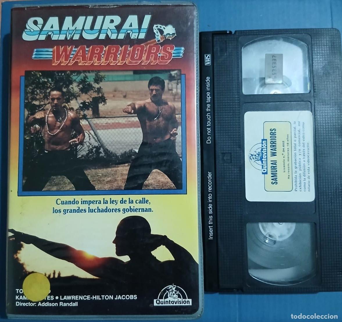 Cine: SAMURAI WARRIORS &bull; ARTES MARCIALES &bull; VHS