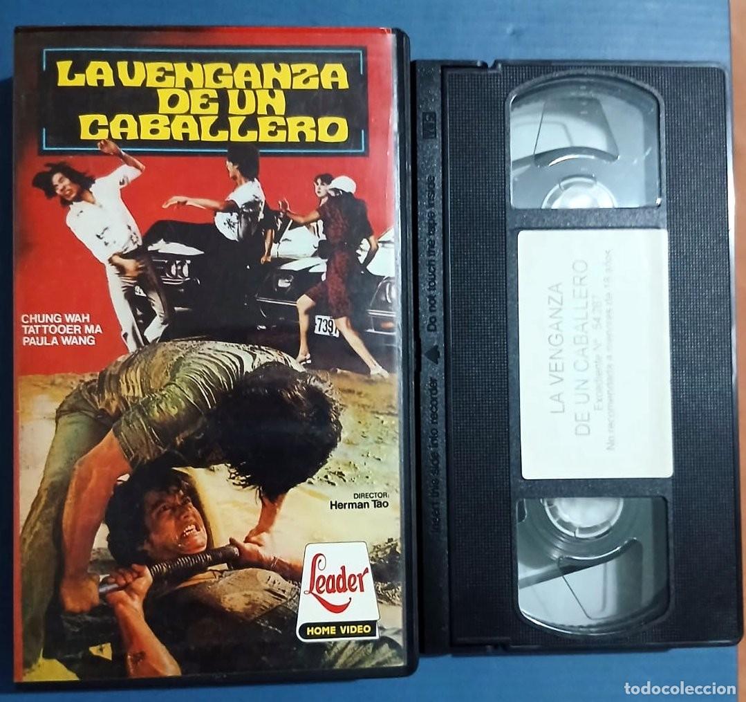 Cine: LA VENGANZA DE UN CABALLERO &bull; ARTES MARCIALES &bull; VHS
