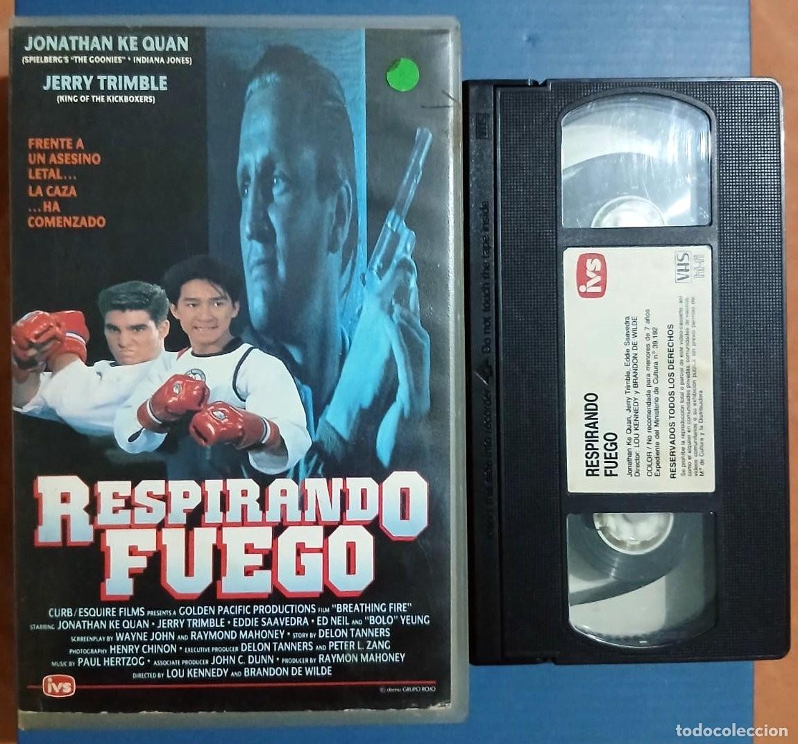 Cine: RESPIRANDO FUEGO &bull; ARTES MARCIALES &bull; VHS