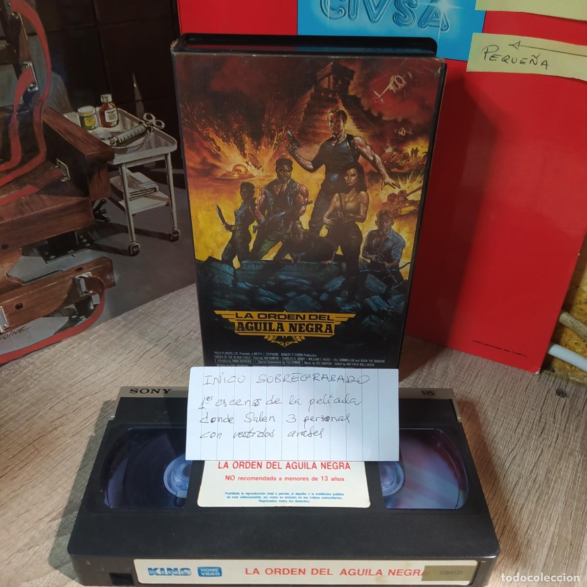 Kino: Vhs La orden del aguila negra - Ian Hunter, Worth Keeter