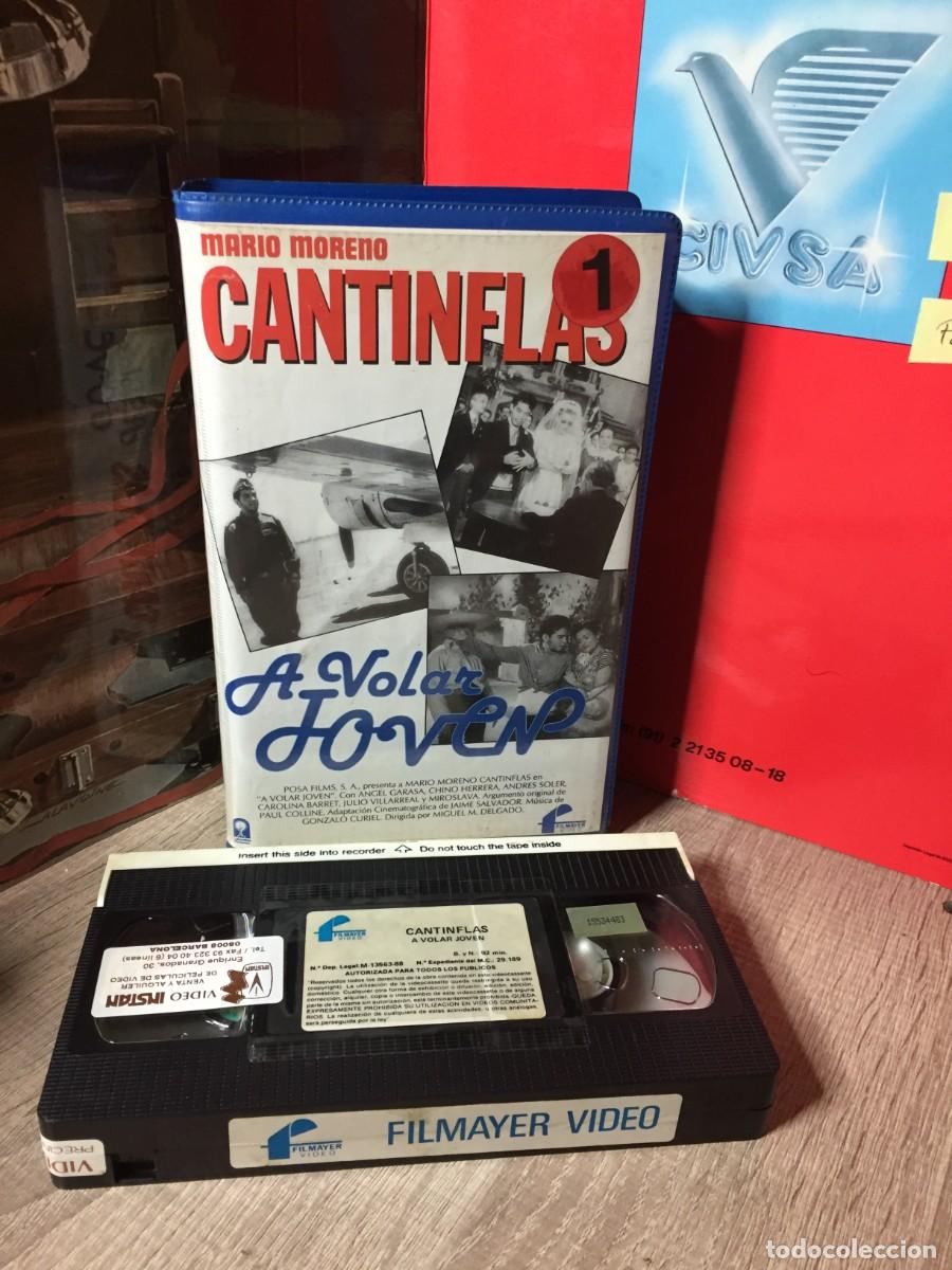 Cine: Vhs A volar joven Cantinflas - Mario Moreno
