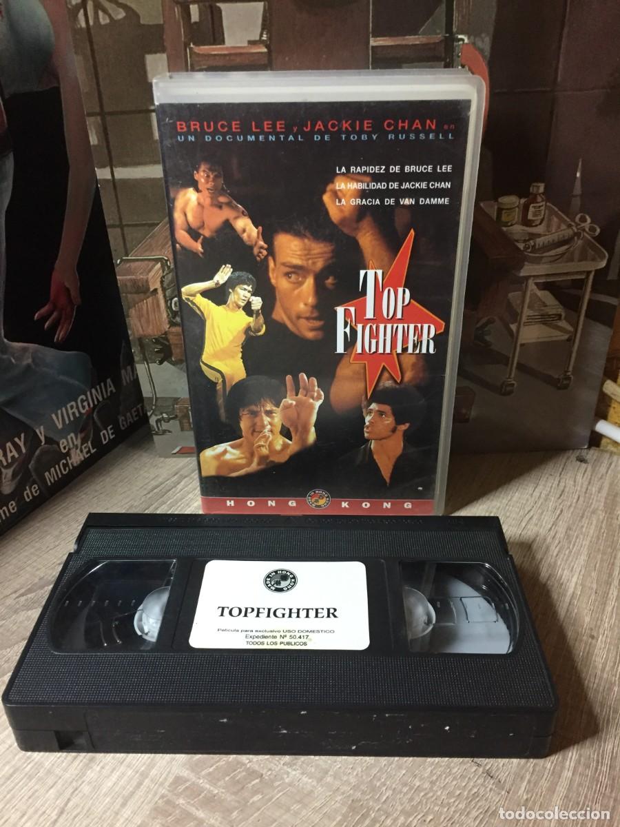 Cine: Vhs Top Fighter - Bruce lee y jackie chan - Toby Russell - Documental