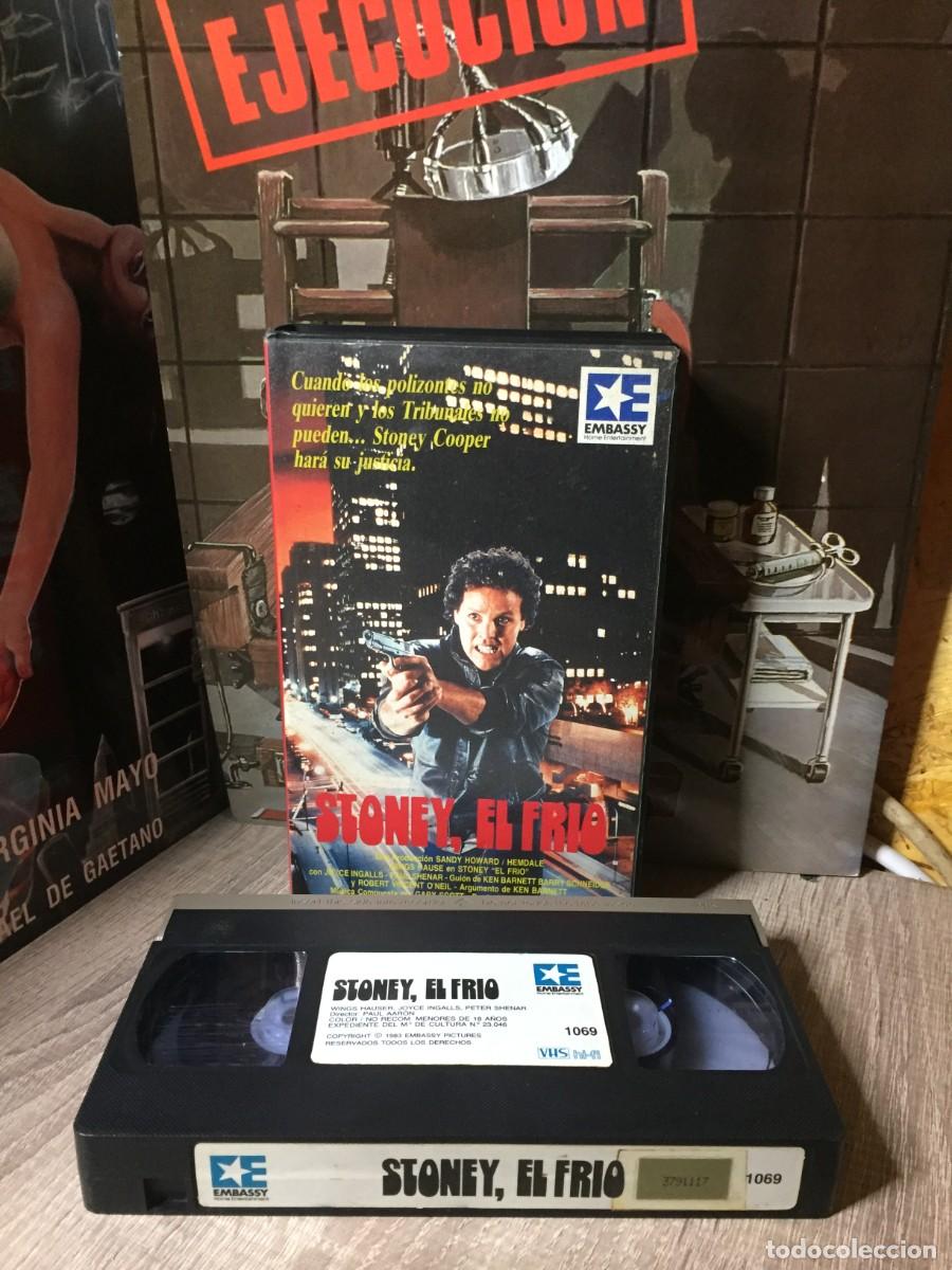 Cine: Vhs Stoney el frio -Paul Aaron con Wings Hauser