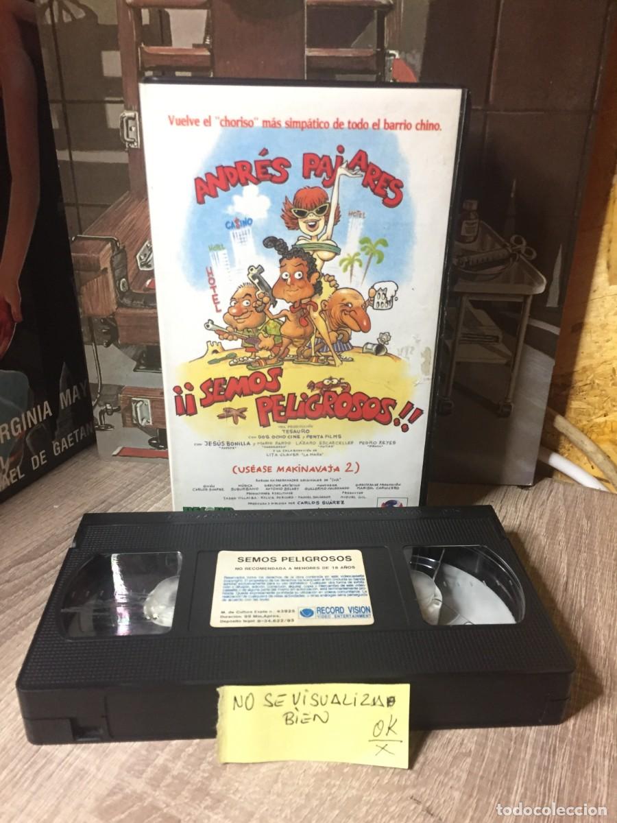 Cine: Vhs Semos peligrosos - Andres Pajares