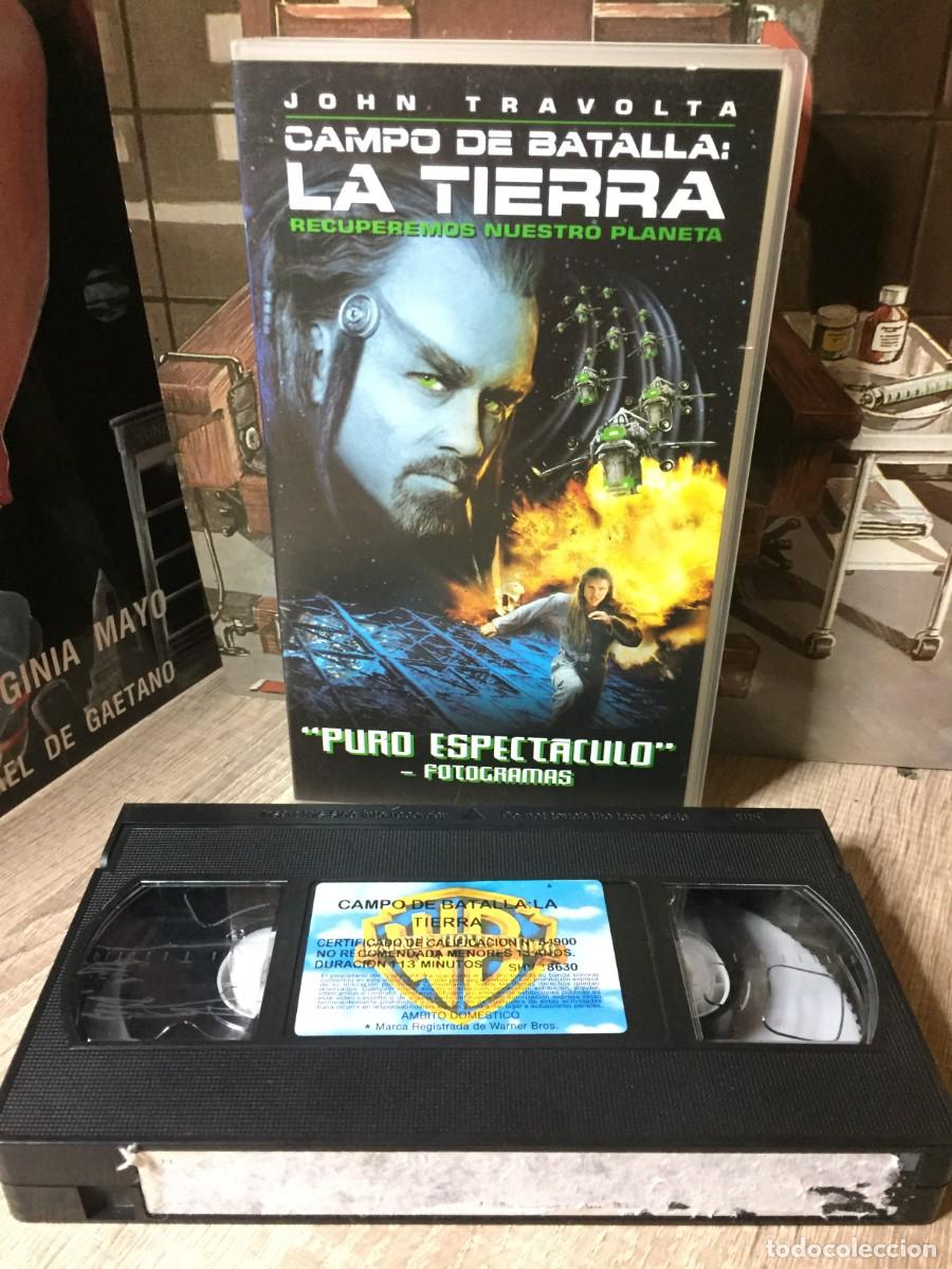 Cine: Vhs Campo de batalla la tierra