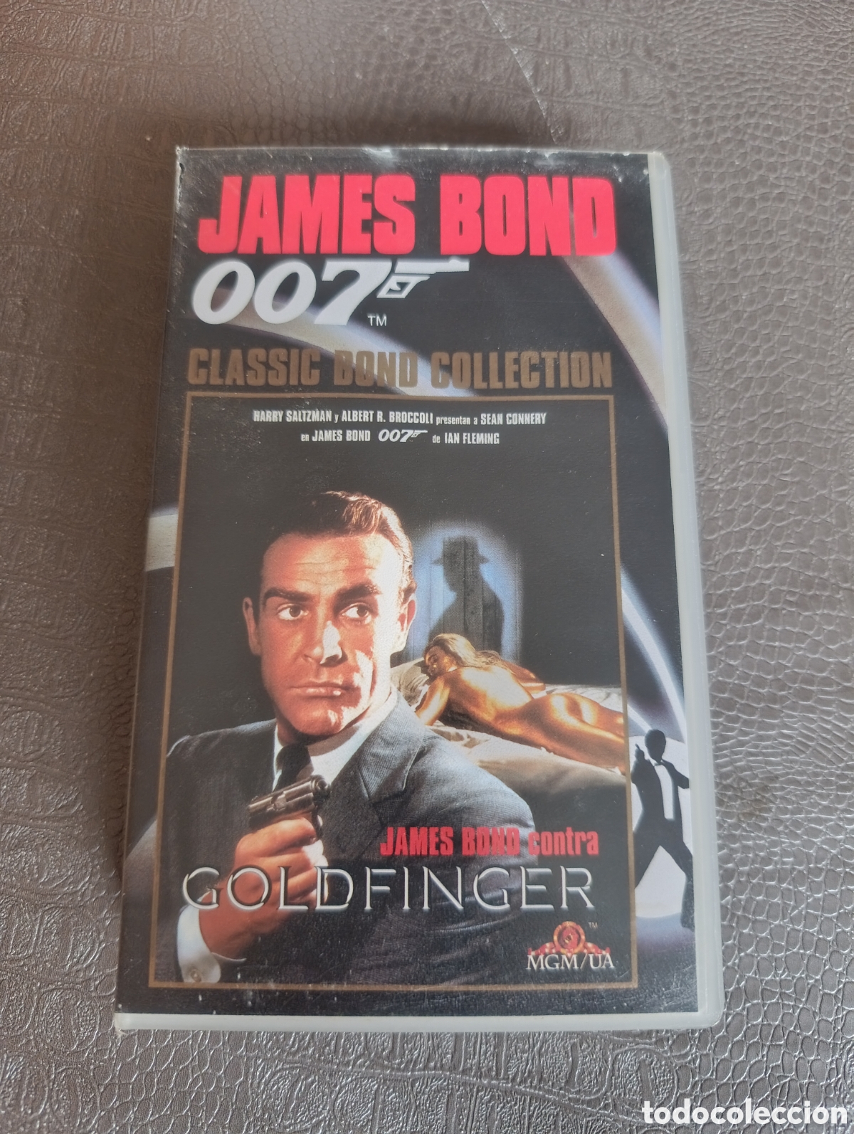 Cine: Pel&iacute;cula vhs 007 james bond contra goldfinger