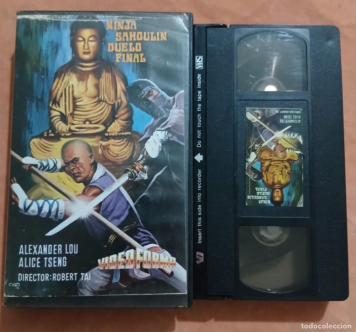 Cine: NINJA SAHOULIN DUELO FINAL&bull; Robert Tai, Alexander Lou, Alice Tseng &bull; ARTES MARCIALES &bull; VHS