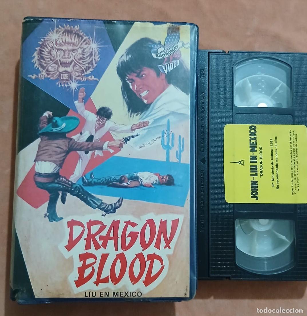 Cine: DRAGON BLOOD (John Liu en Mexico) &bull; ARTES MARCIALES &bull; VHS