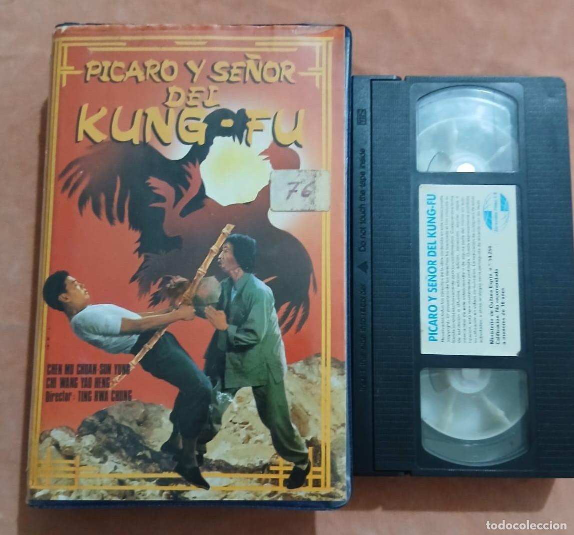 Cine: P&Iacute;CARO Y SE&Ntilde;OR DEL KUNG FU &bull; ARTES MARCIALES &bull; VHS