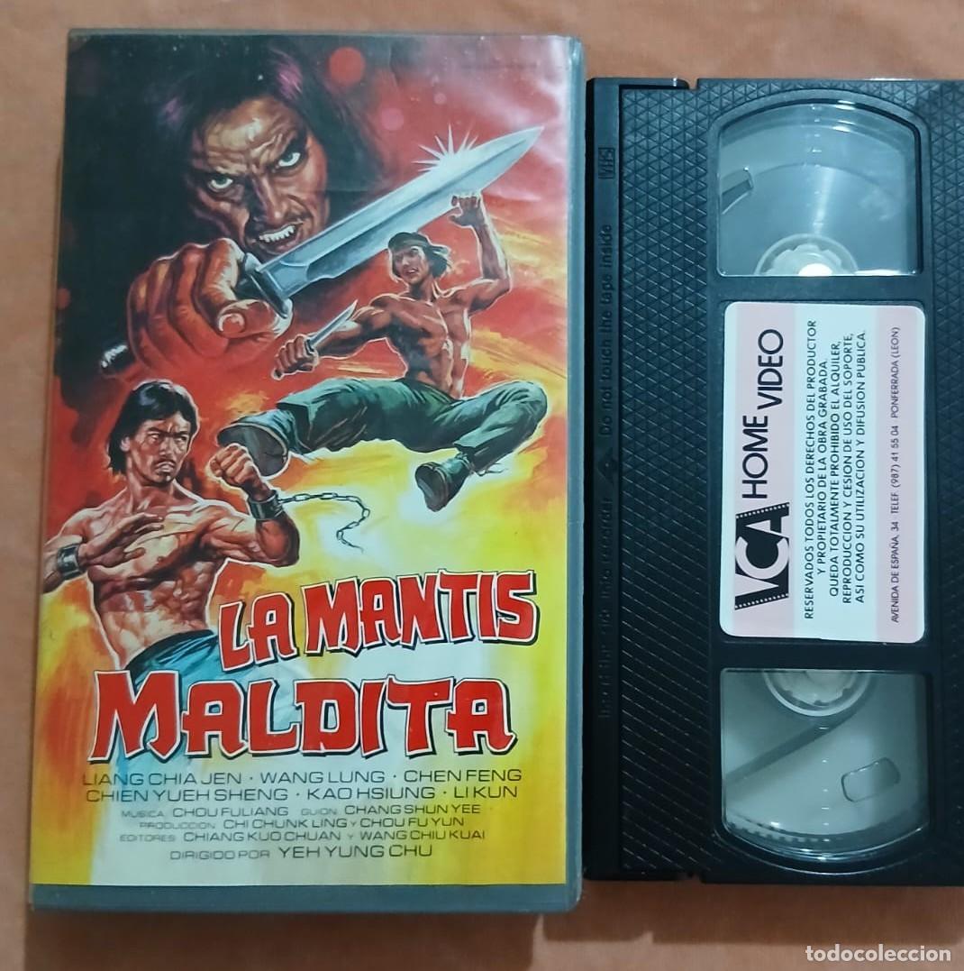 Cine: LA MANTIS MALDITA &bull; YEH YUNG CHU, LIANG CHIA JEN &bull; ARTES MARCIALES &bull; VHS