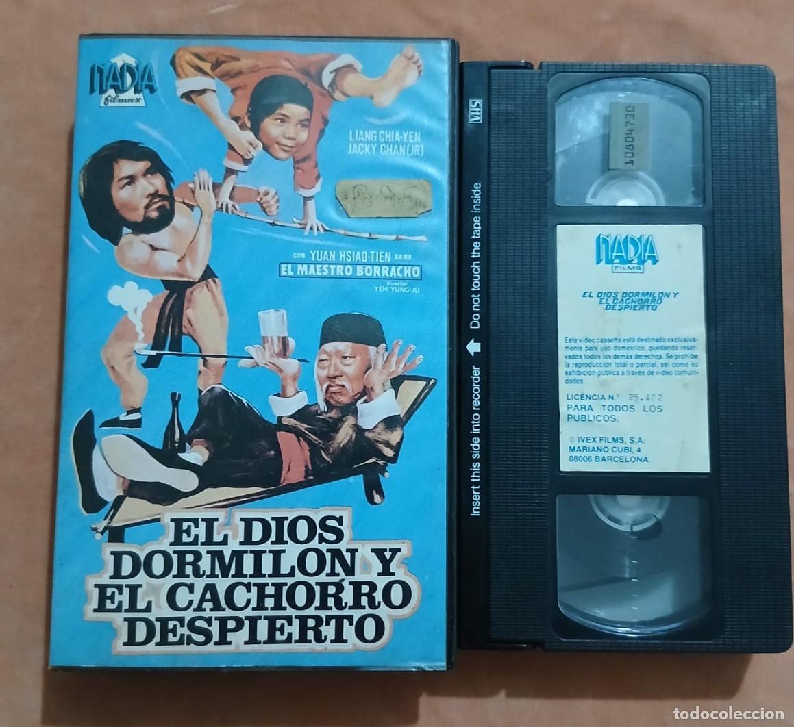 Cine: EL DIOS DORMILON Y EL CACHORRO DESPIERTO &bull; KUNG FU, ARTES MARCIALES &bull; VHS