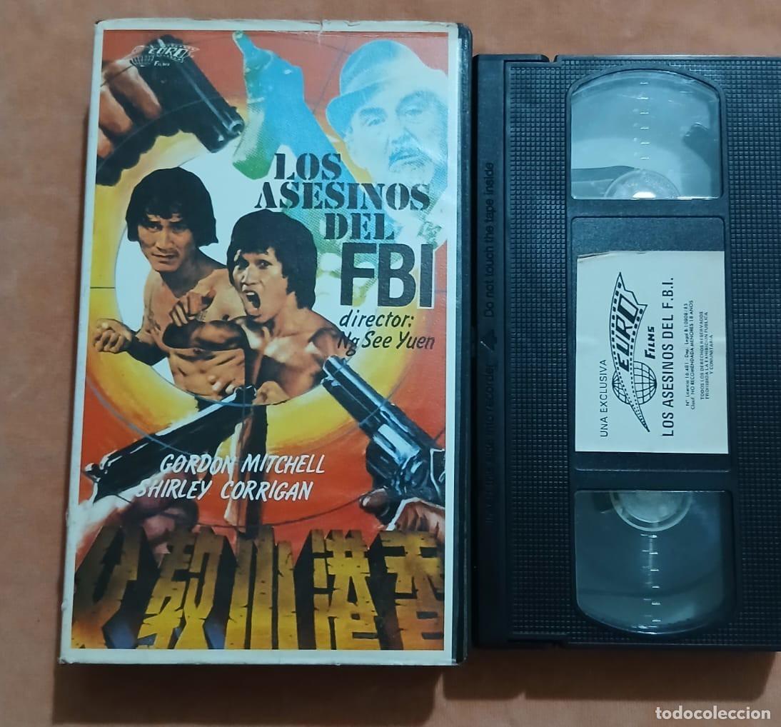 Cine: LOS ASESINOS DEL FBI &bull; GORDON MITCHELL, SHIRLEY CORRIJAN &bull; ARTES MARCIALES &bull; VHS