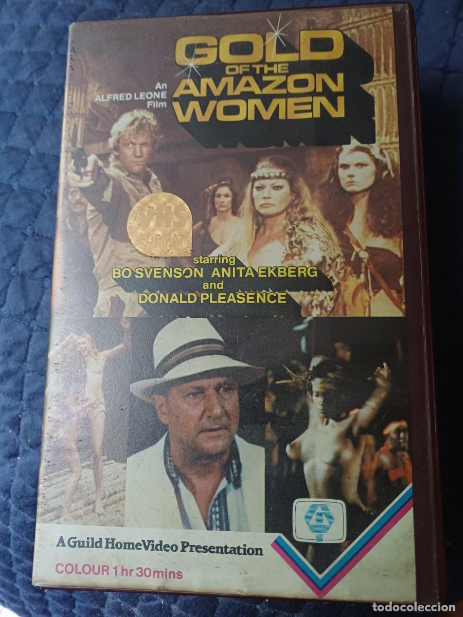 Cine: Gold of the Amazon Women. Bo Svenson, Anita Ekberg, Donald Pleasence.