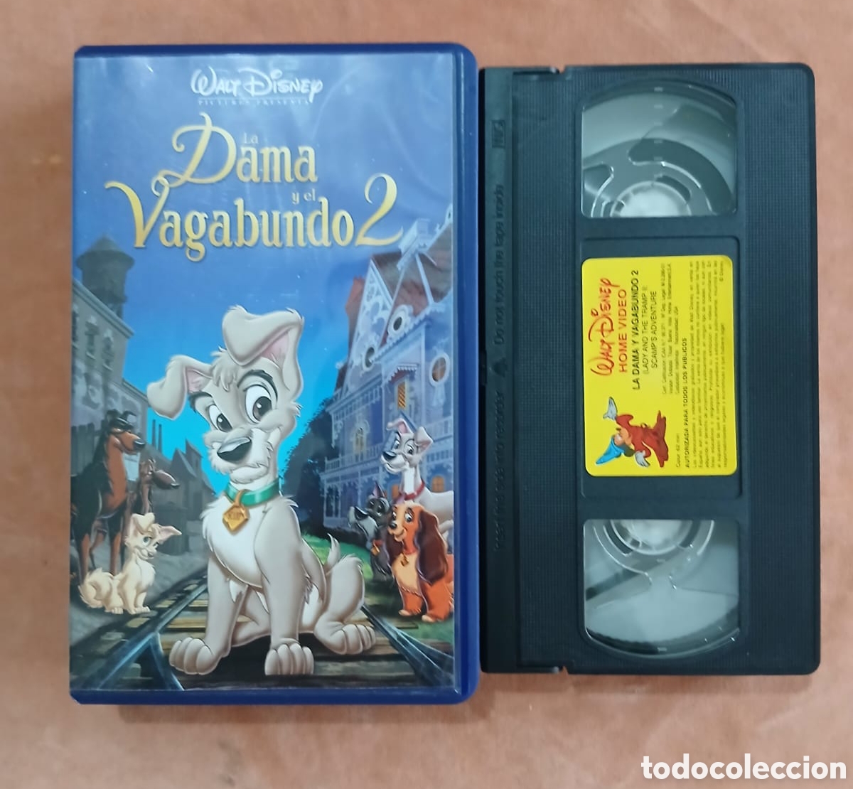 Cine: LA DAMA Y EL VAGABUNDO 2: LAS AVENTURAS DE SCAMP / (LADY AND THE TRAMP II: SCAMP'S ADVENTURE) &bull; VHS