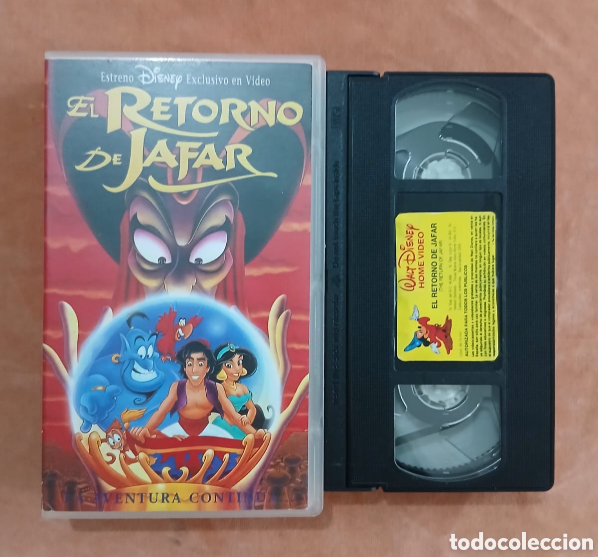 Cine: EL RETORNO DE JAFAR &bull; VHS