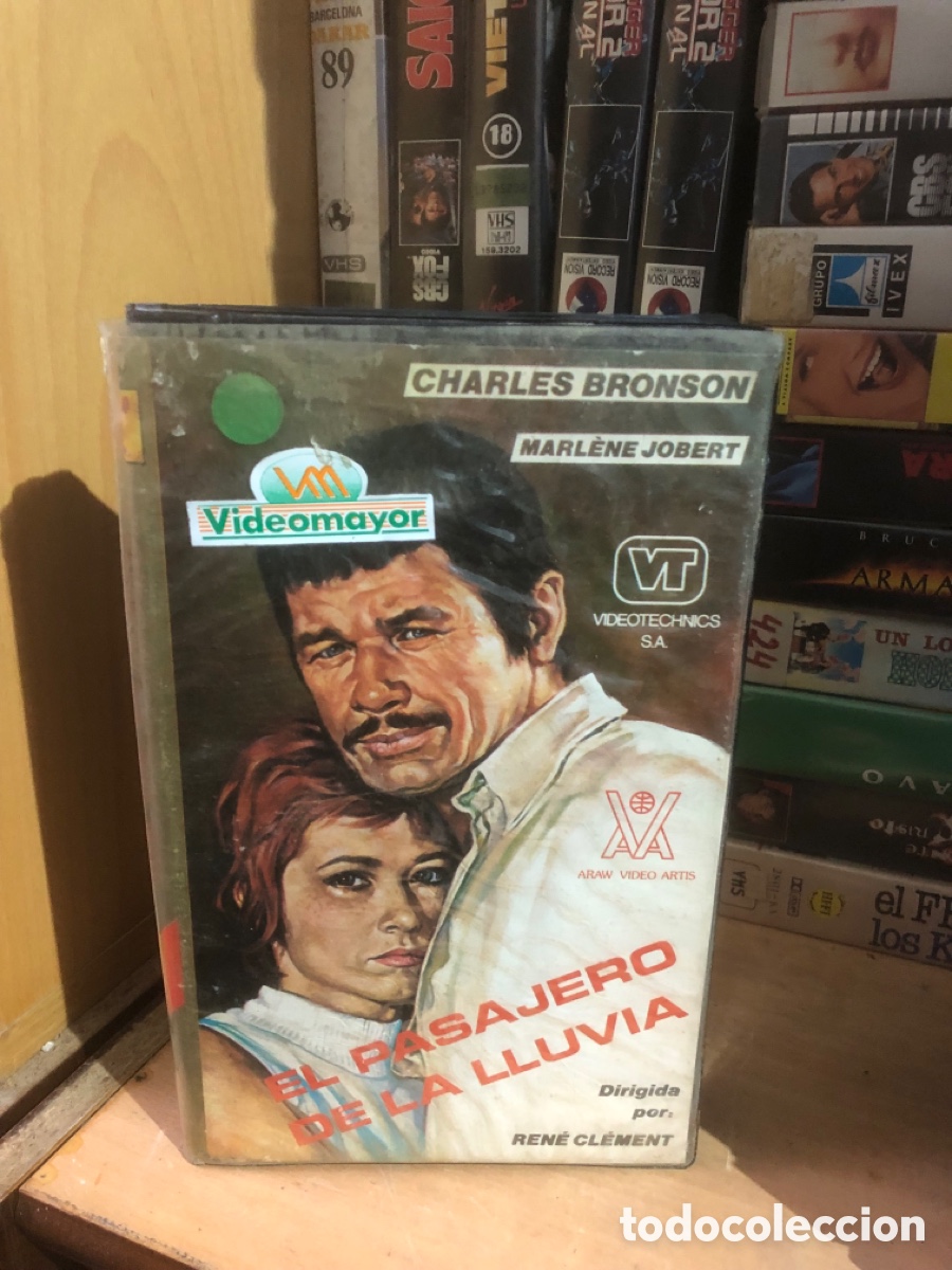 Cine: VHS V&Iacute;DEO CLUB EL PASAJERO DE LA LLUVIA