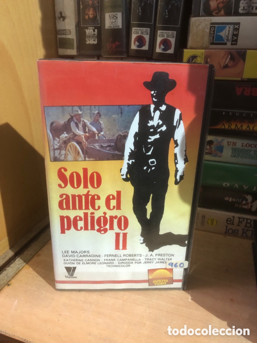 Cine: VHS V&Iacute;DEO CLUB SOLO ANTE EL PELIGRO 2