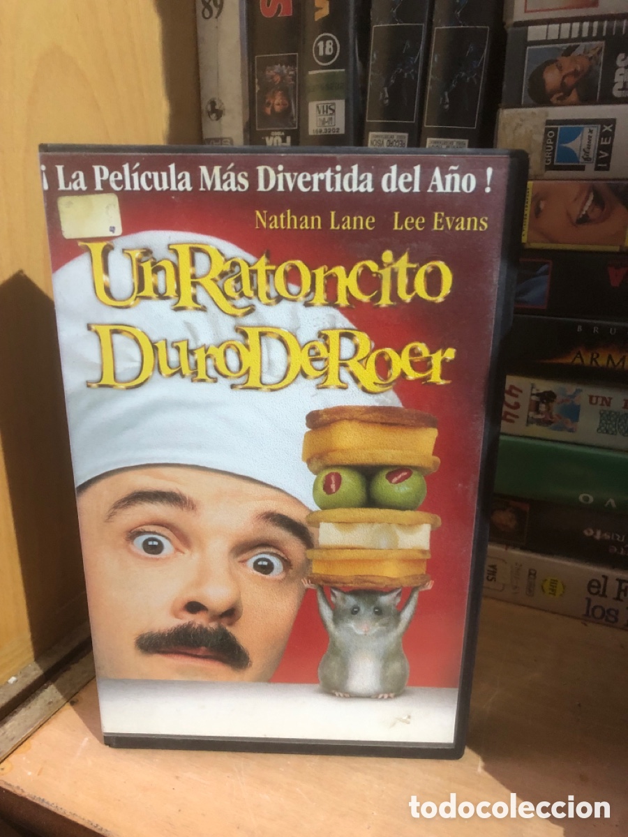 Cine: VHS V&Iacute;DEO CLUB UN RATOCINTO DURO DE ROER
