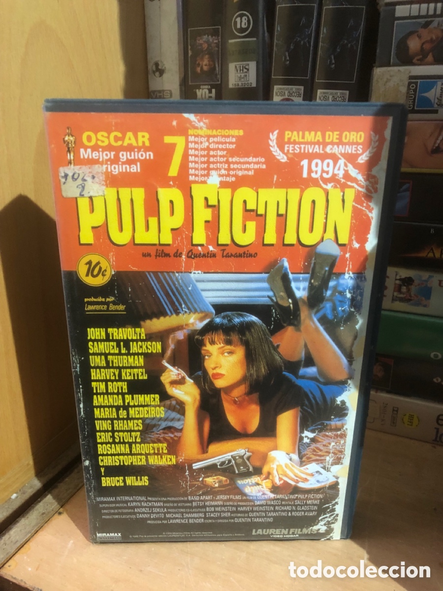 Cinema: VHS V&Iacute;DEO CLUB PULP FICTION
