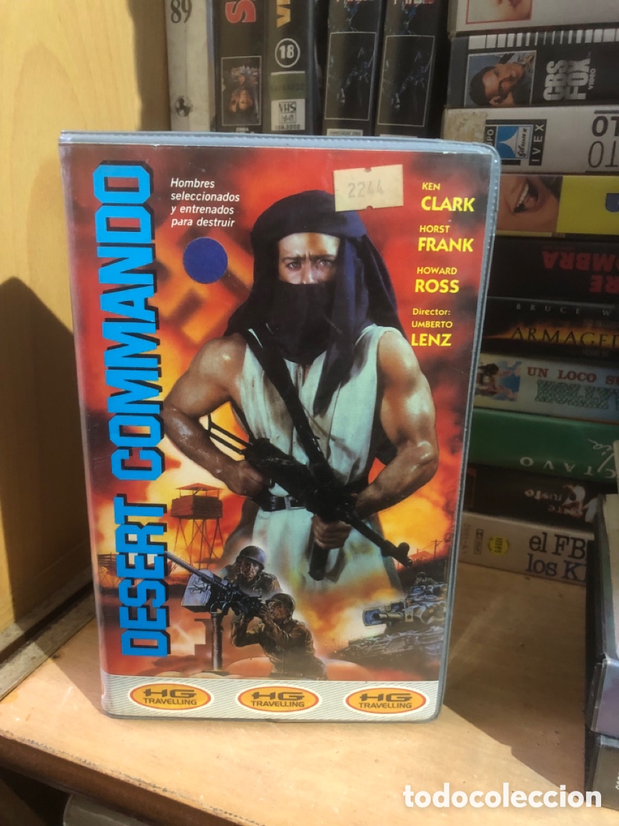 Cine: VHS V&Iacute;DEO CLUB DESERT COMMANDO