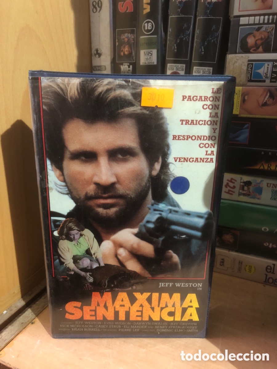 Cine: VHS V&Iacute;DEO CLUB MAXIMA SENTENCIA