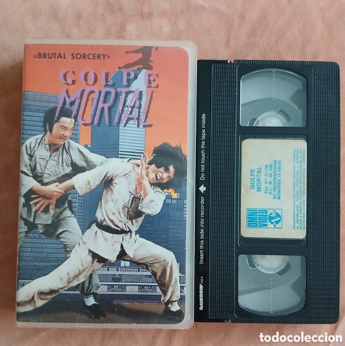 Cin&eacute;ma: GOLPE MORTAL (Brutal Sorcery) &bull; Artes Marciales &bull; VHS