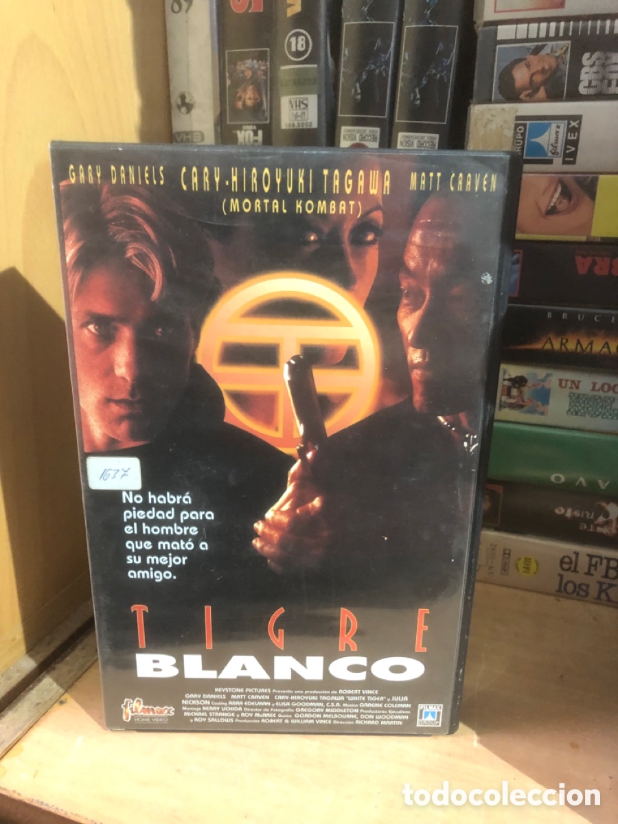 Cine: VHS V&Iacute;DEO CLUB TIGRE BLANCO