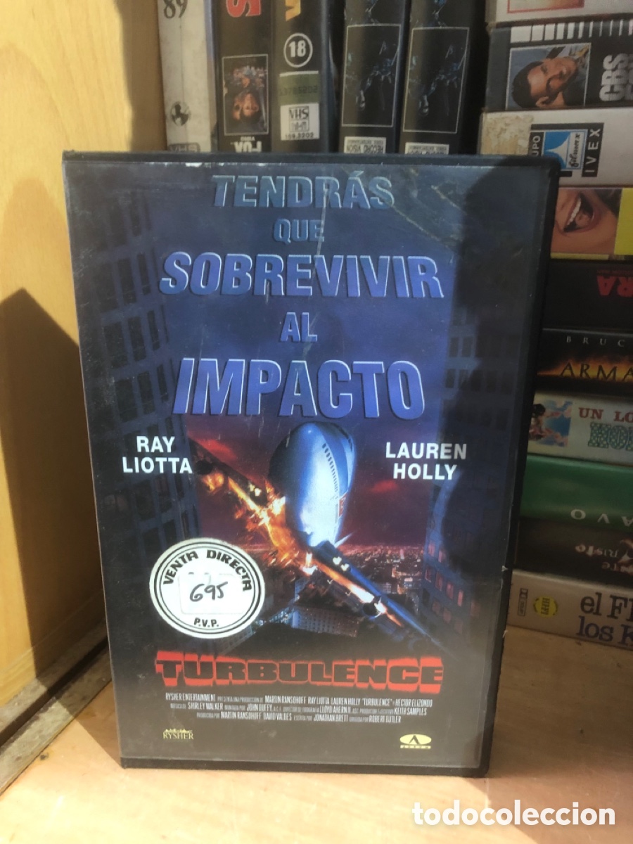 Cine: VHS V&Iacute;DEO CLUB TURBULENCE
