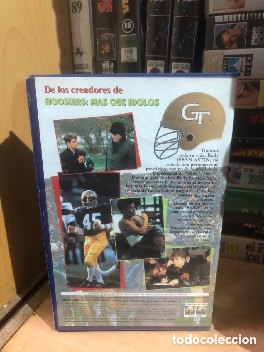 Cine: VHS V&Iacute;DEO CLUB RUDY vhs