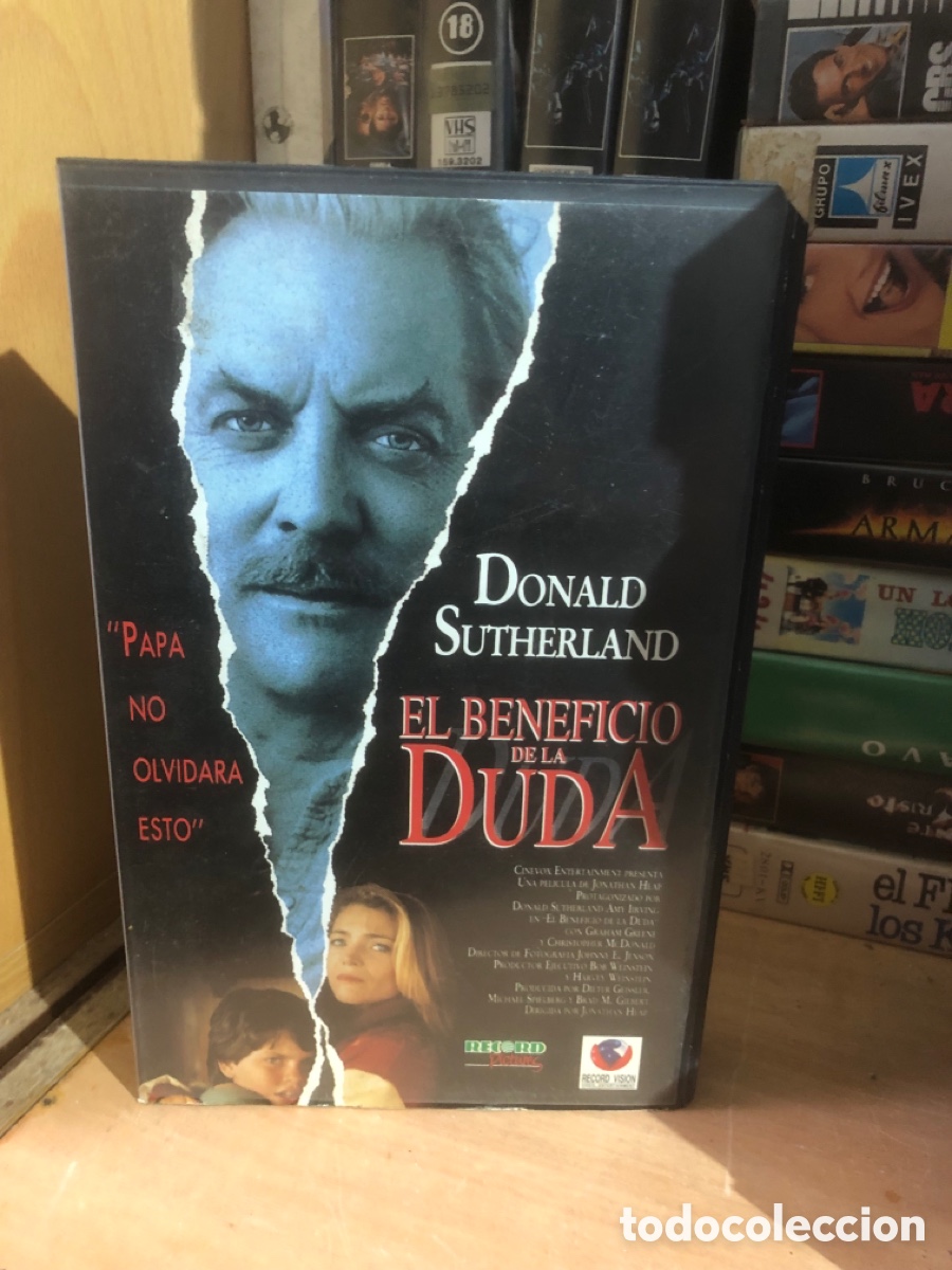 Cine: VHS V&Iacute;DEO CLUB EL BENEFICIO DE LA DUDA