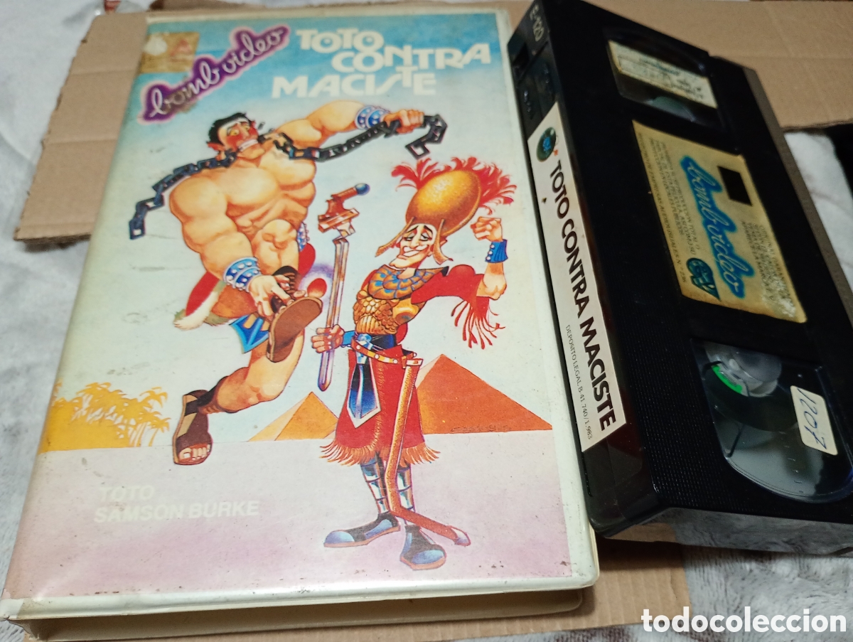 Cine: Toto contra Maciste vhs